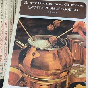 Better Homes and Gardens Encyclopedia of Cooking Volumes 1-20 Great condition!
